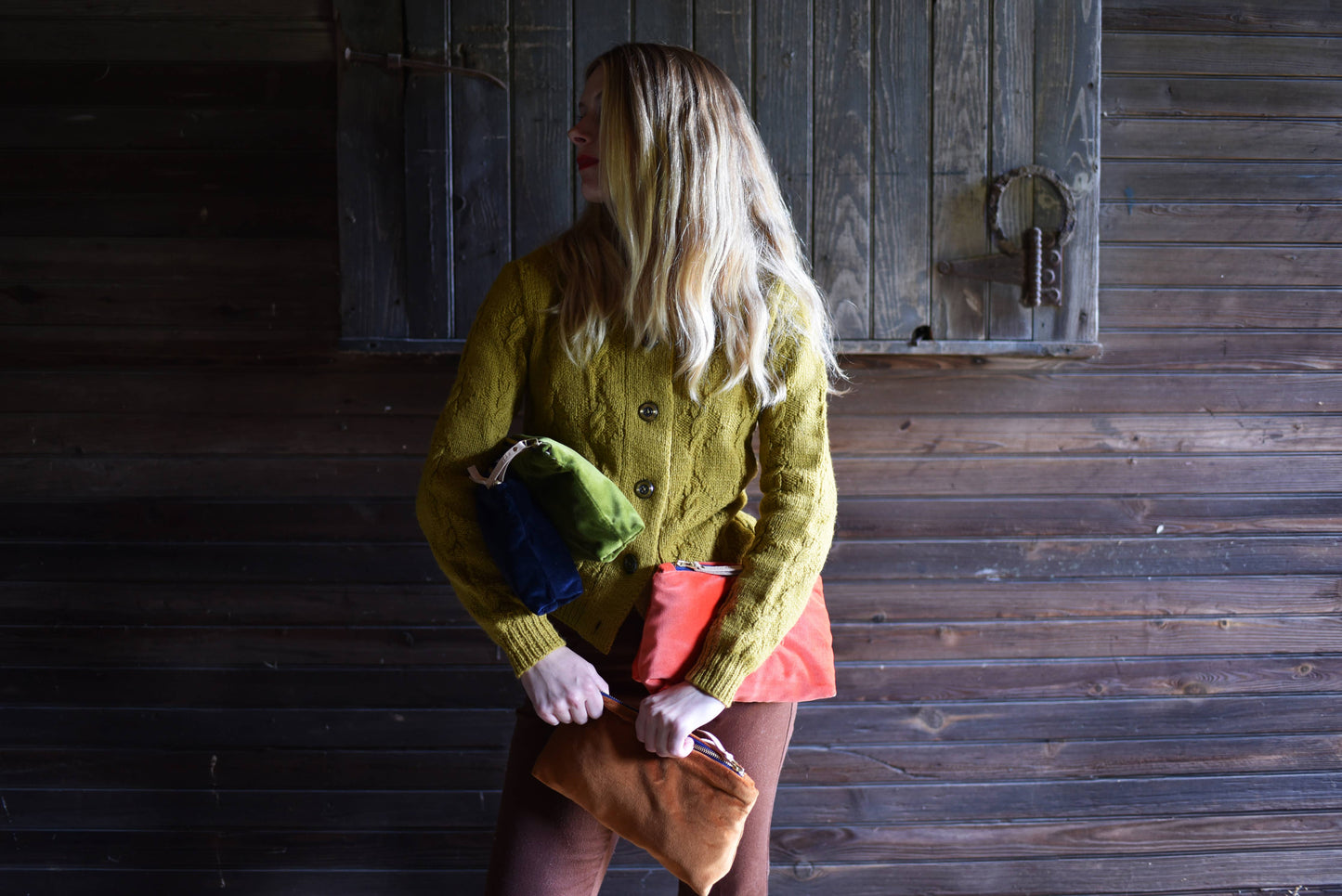 Velvet Laura Clutch