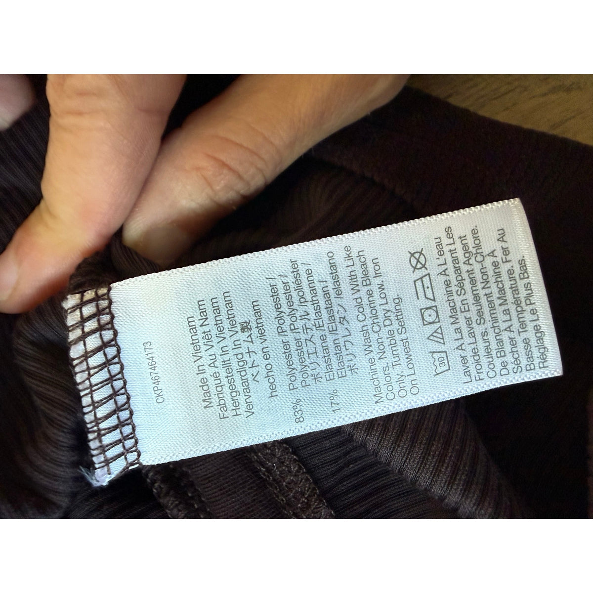 Madewell Corduroy Tie-Front Faux-Wrap Top in Dark Plum S