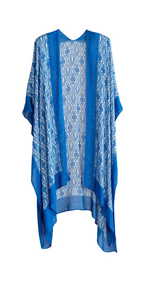 CATALINA KIMONO, BLUE: Blue