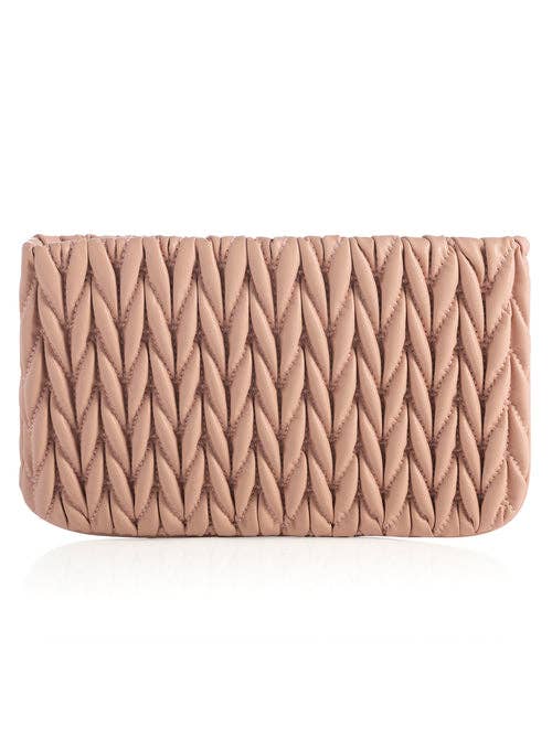 JODY ZIP POUCH: Blush