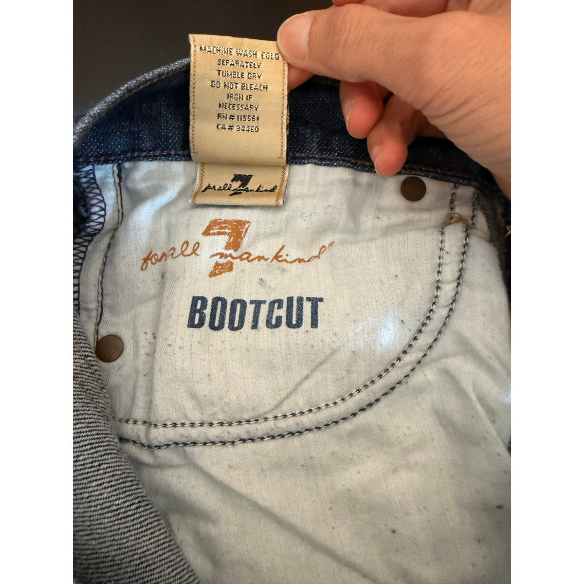 7 For All Mankind Women's Bootcut Jeans Size 28