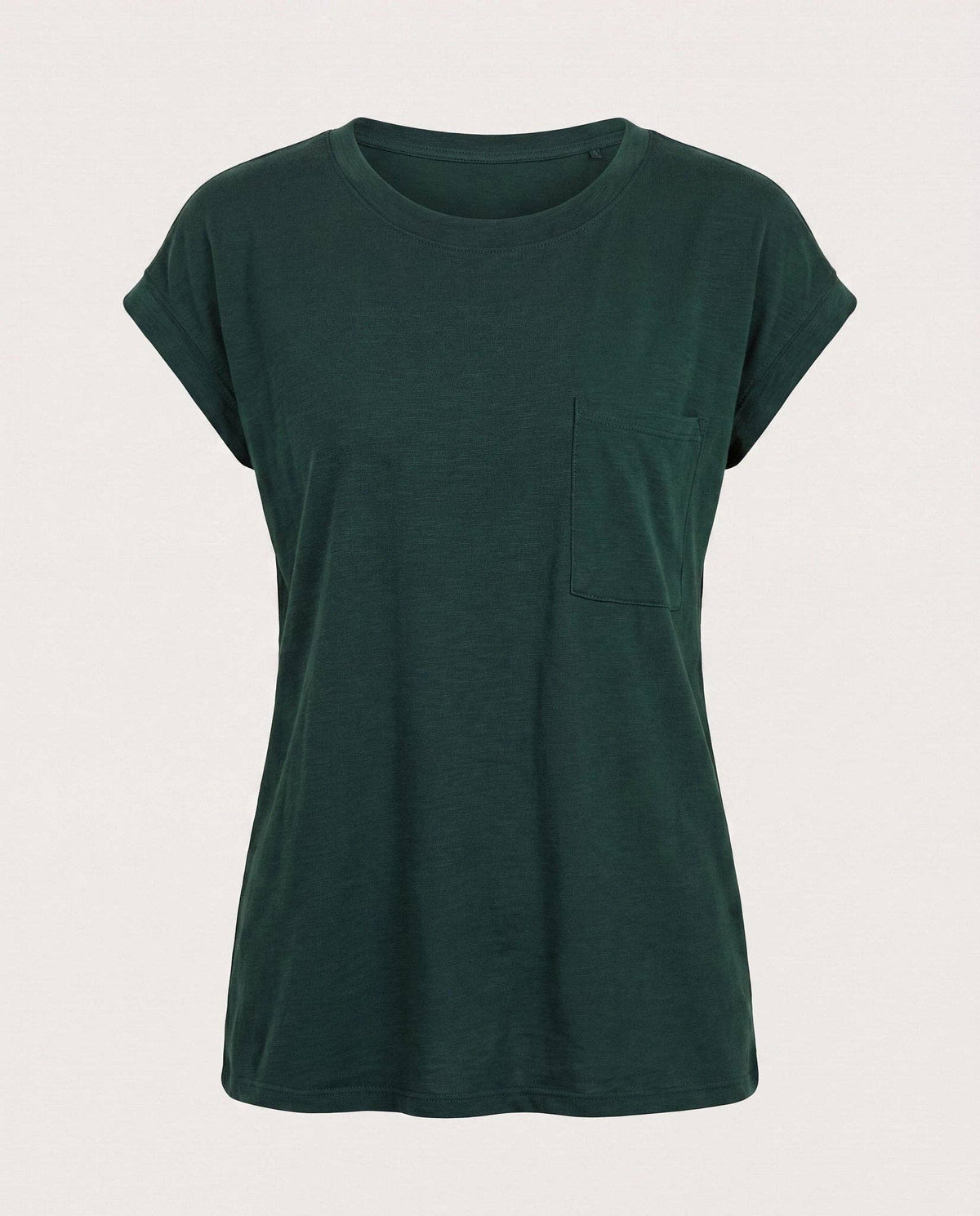 Merrit Island Tee: Hunter Green - Mindy's Boutique