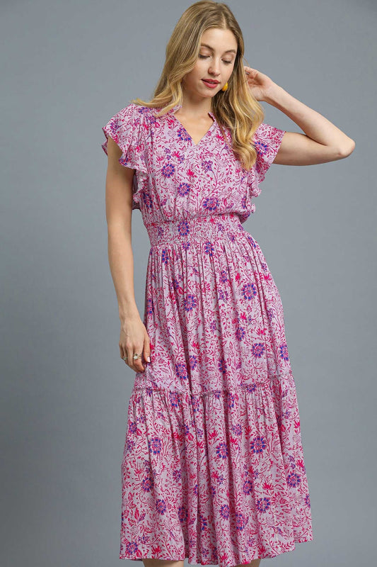 pink flowy - Mindy's Boutique