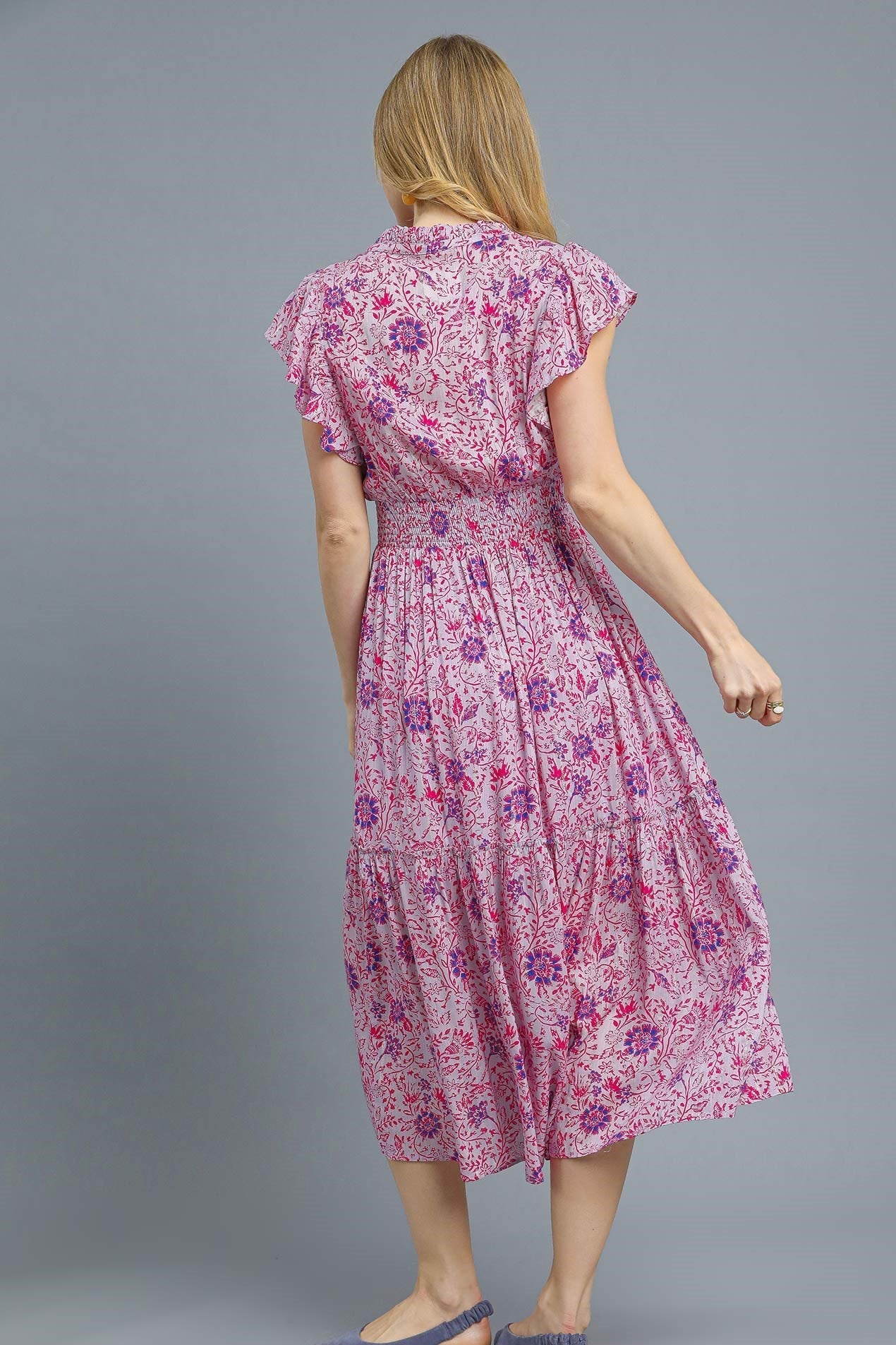 pink flowy - Mindy's Boutique