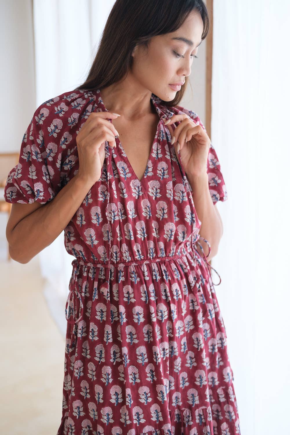 Eshana Block Printed Cotton Dress