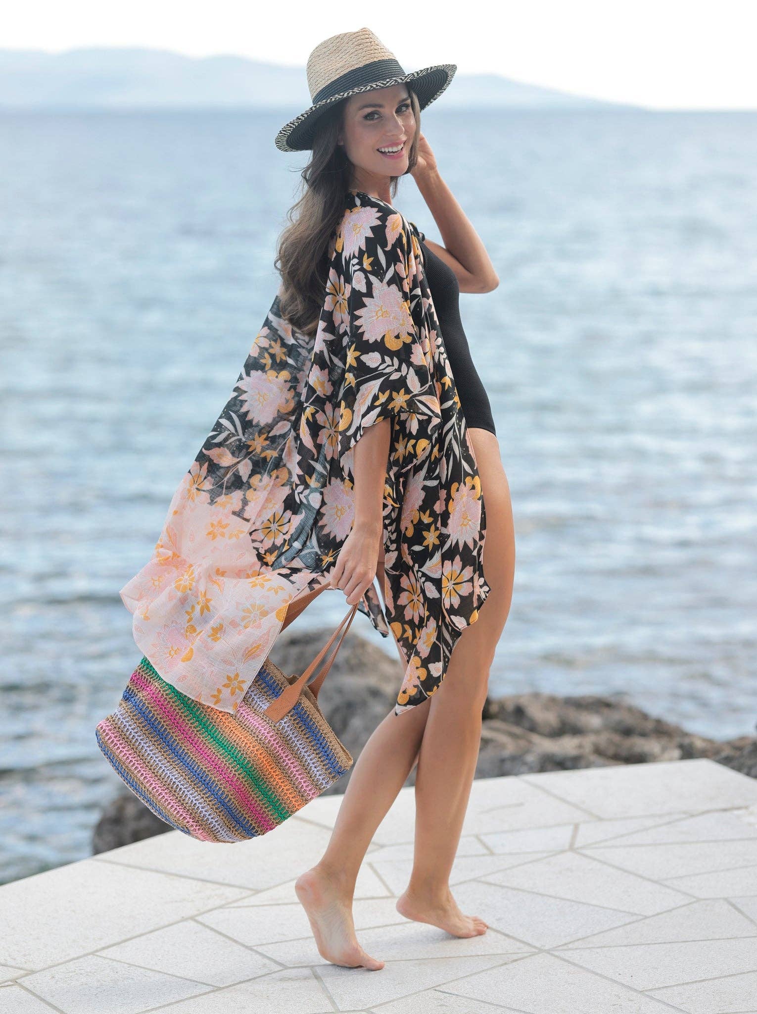 RAMONA KIMONO - 42inch - Mindy's Boutique