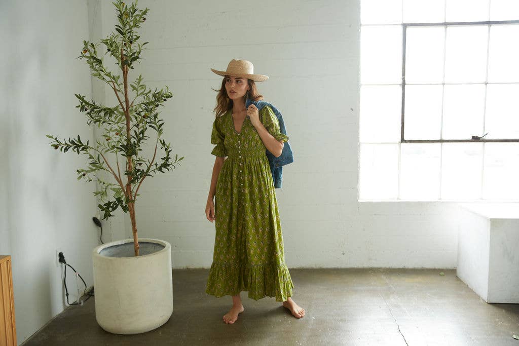 Tatiana Block Printed Dress