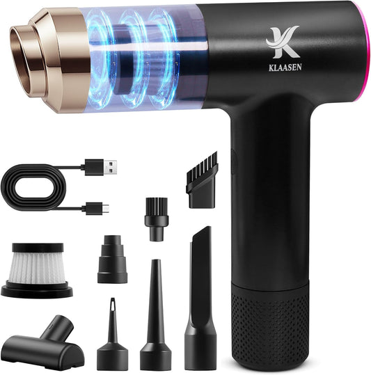 The coolest little Vacuum!  I use it in my car, my kitchen drawers to clean up all the crumbs, basically everywhere!!