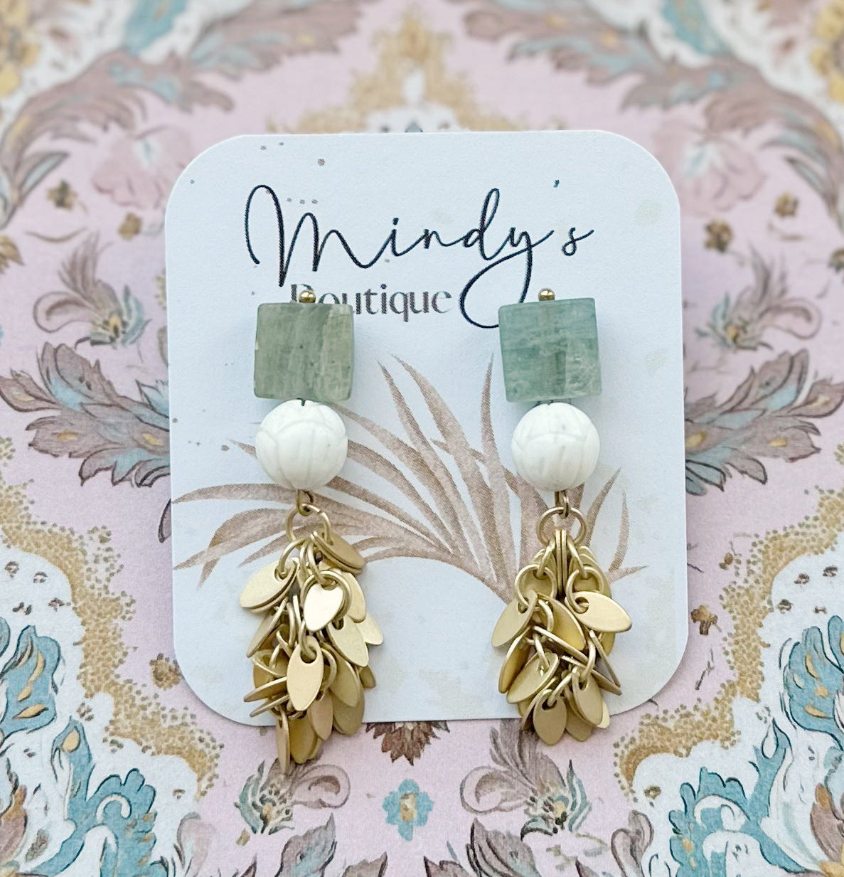 Poppy Earrings - Handmade by Mindy - Mindy's Boutique