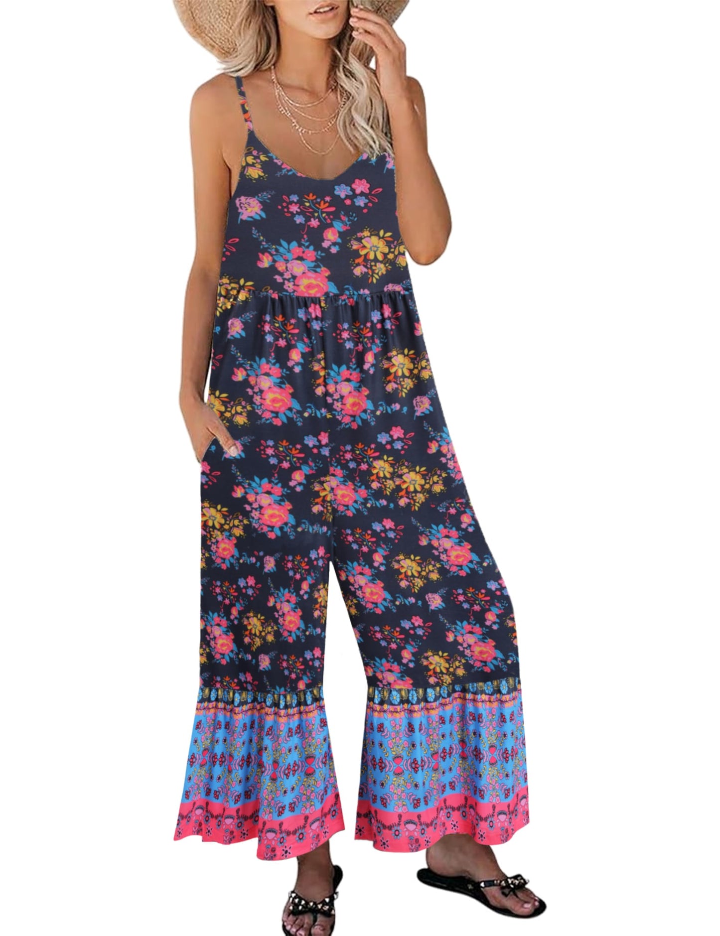 This is my go-to Jumpsuits - its the easiest, most comfortable item in my closet. It has pockets and adjustable straps!