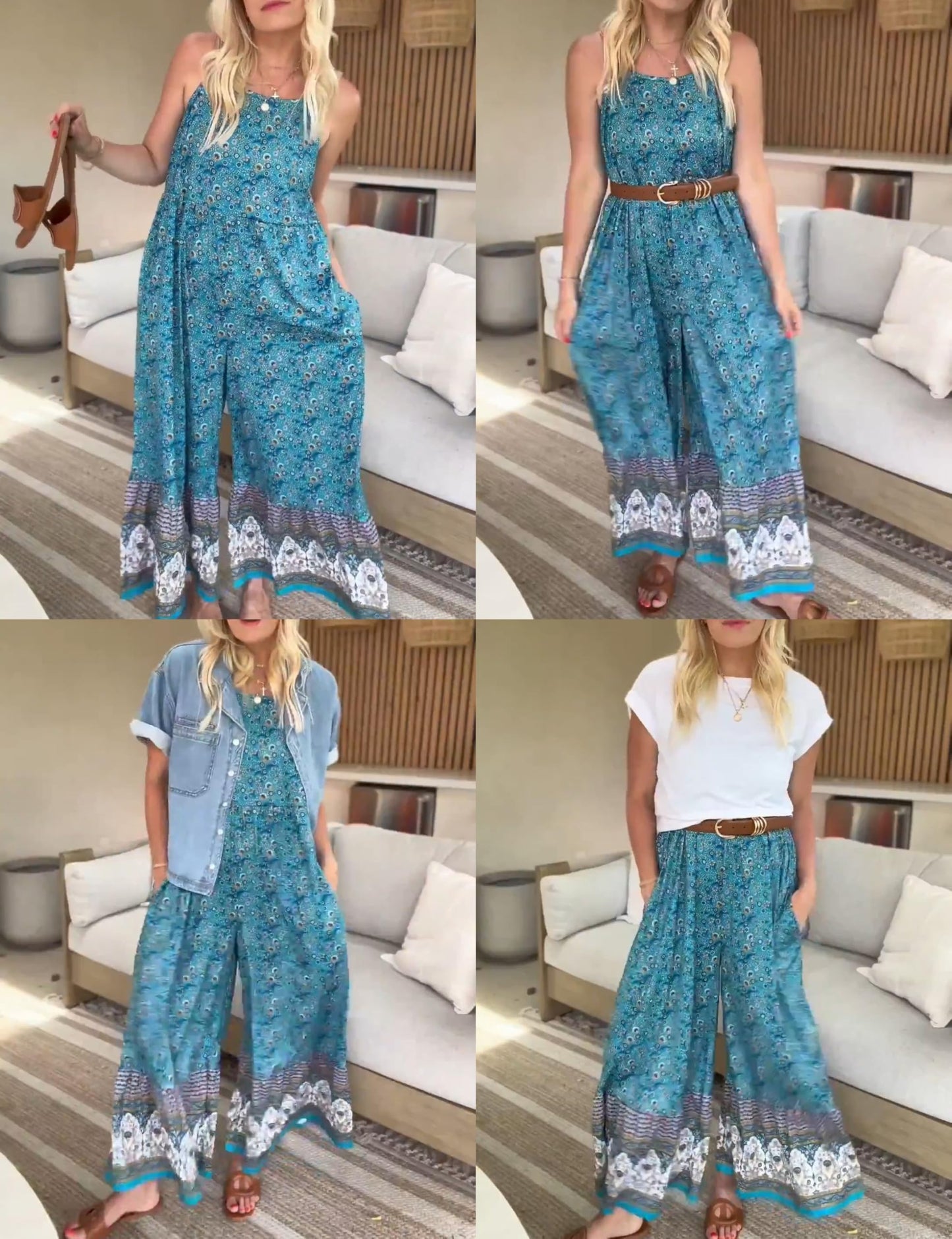 This is my go-to Jumpsuits - its the easiest, most comfortable item in my closet. It has pockets and adjustable straps!