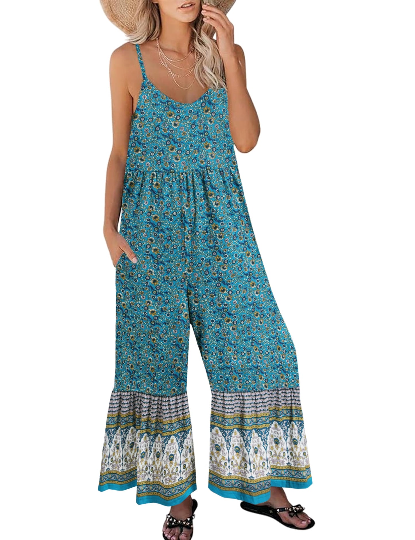This is my go-to Jumpsuits - its the easiest, most comfortable item in my closet. It has pockets and adjustable straps!