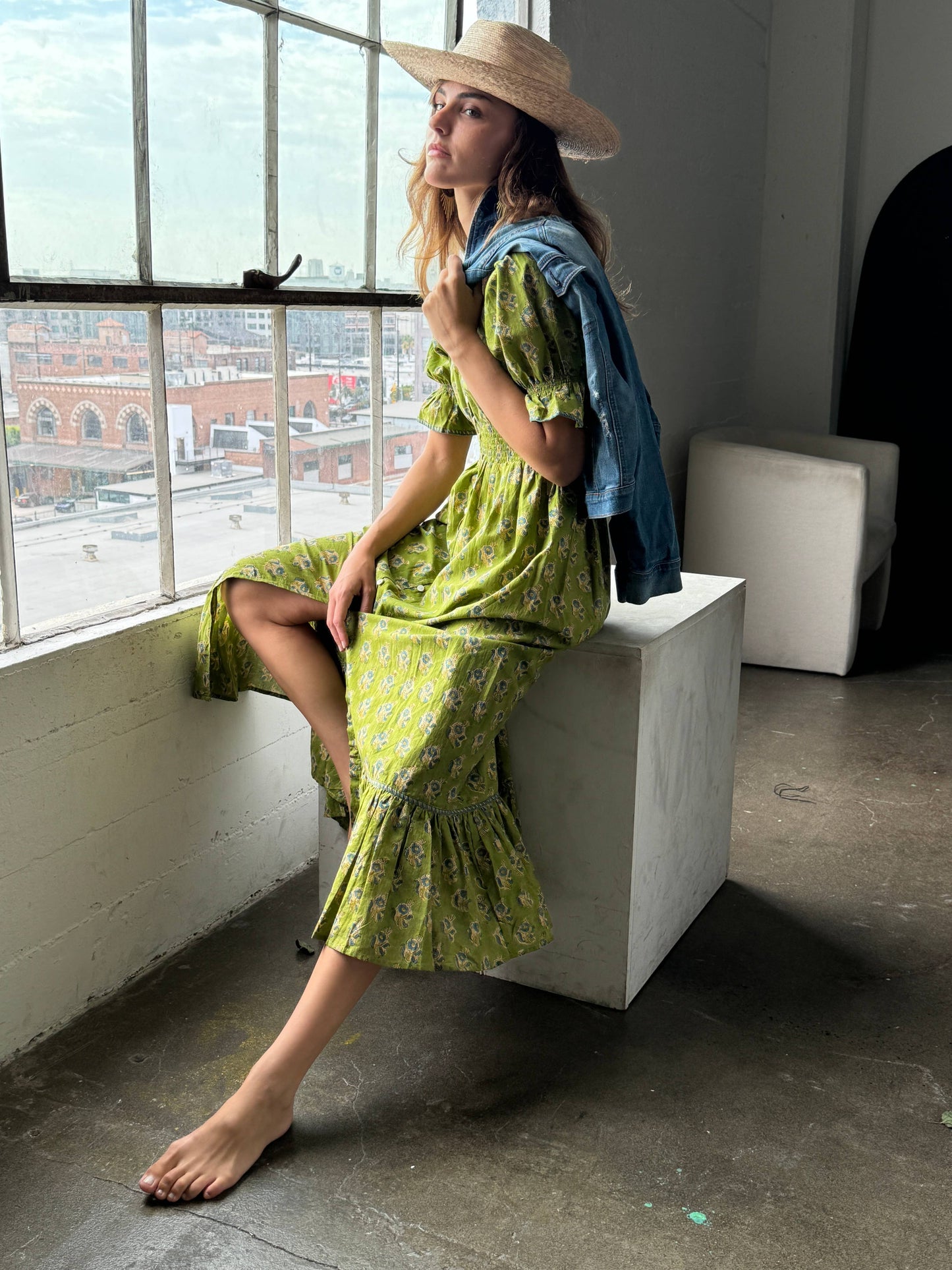 Tatiana Block Printed Dress