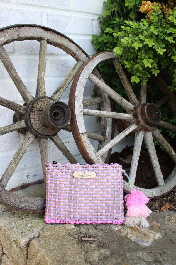 Pink Lilac Nest Lemon Drop Citron  - small - Mindy's Boutique