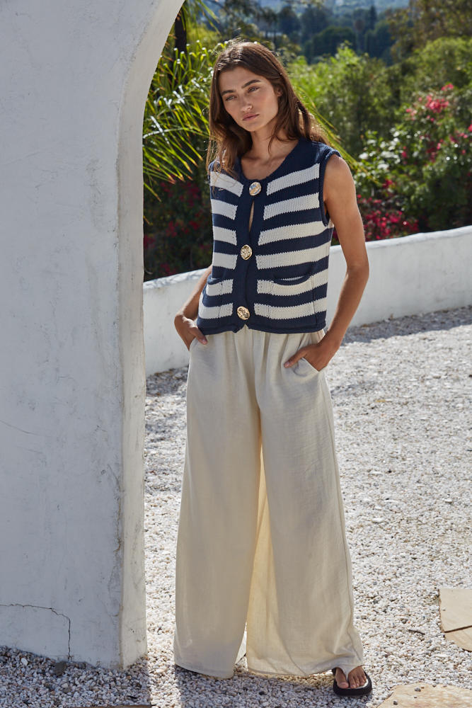 Corinne Vest Top - Mindy's Boutique