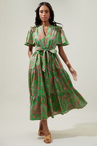 Jade Floral Dress - Mindy's Boutique