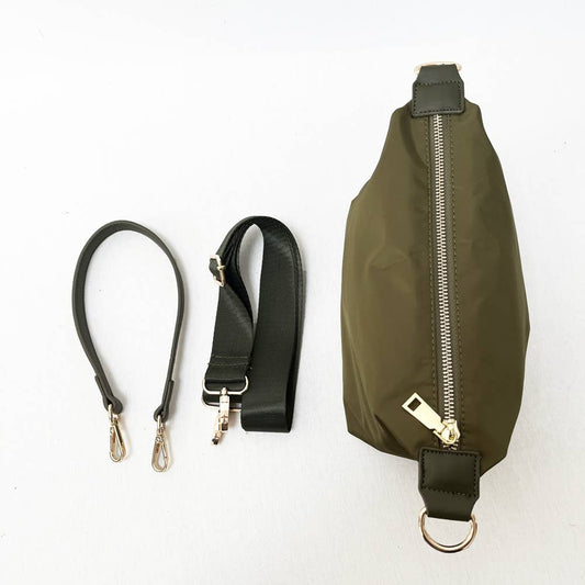 Everly Crossbody: Army green