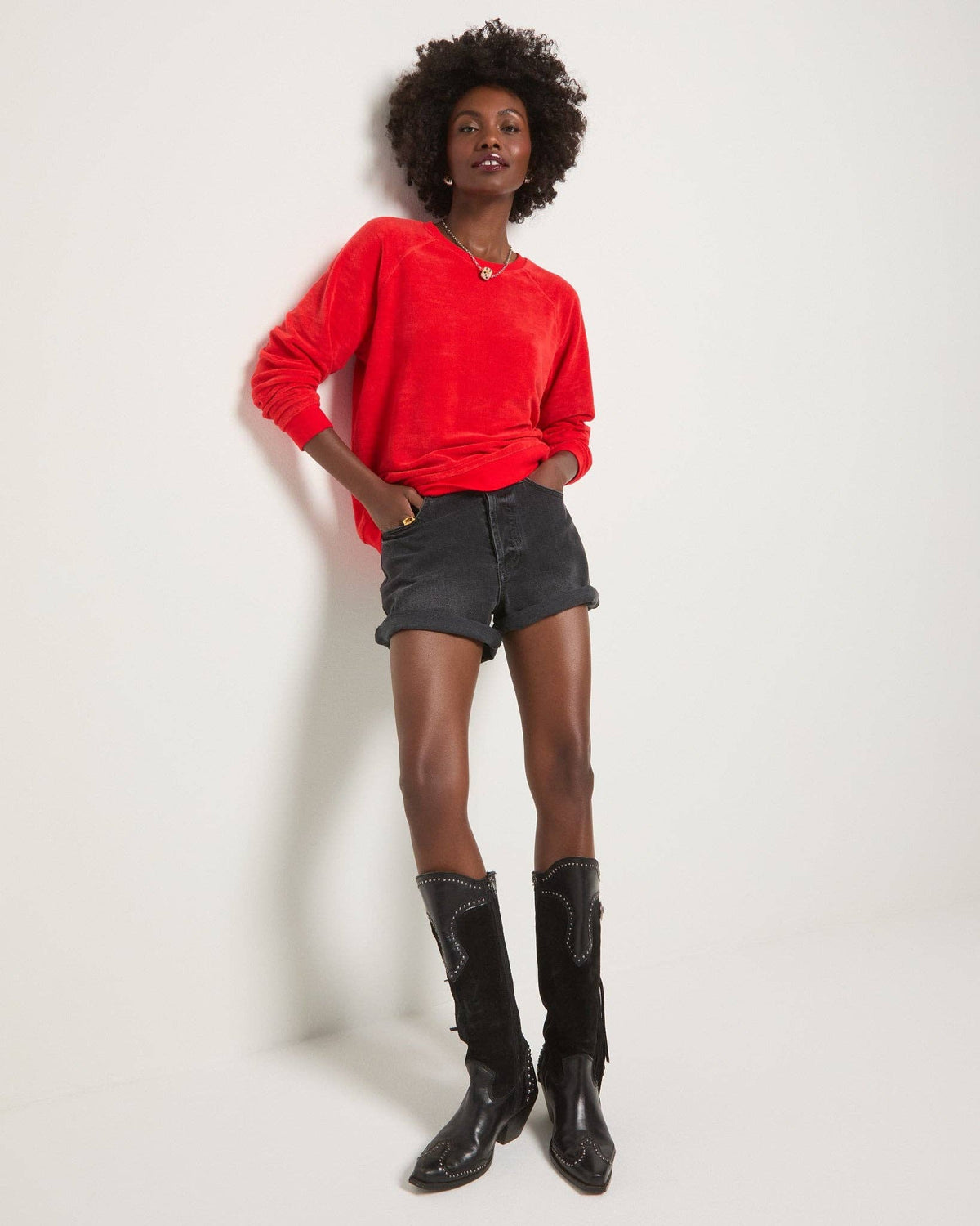 Clifton Pullover: Pomegranate - Mindy's Boutique