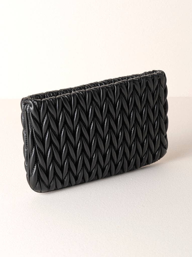 JODY ZIP POUCH: Black